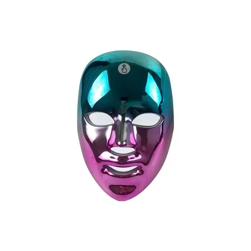 Red Light Mask for Face, 7 Color Red Light Facial Masks, At-Home Facial Care Device, Portable, Cordless, and Rechargeable - Multi-color - Size 230mm