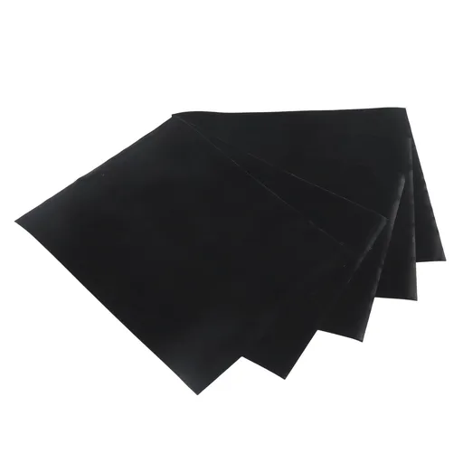 5Pcs Oven Mat Fiberglass Excellent Heat Resistance Dishwasher Safe 40x50cm Oven Liner Mats Kitchen Baking Mat