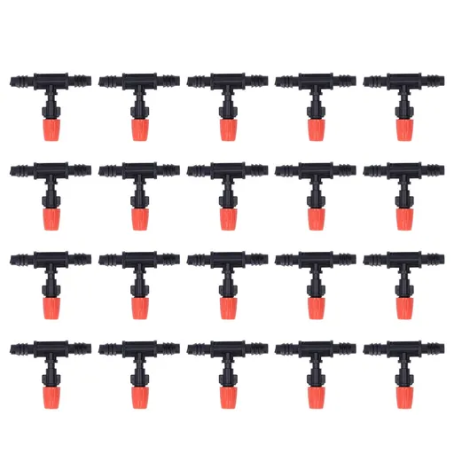 20pcs Drip Irrigation Nozzles Drip Irrigation Mister Heads for Garden Irrigation Agricultural Irrigation