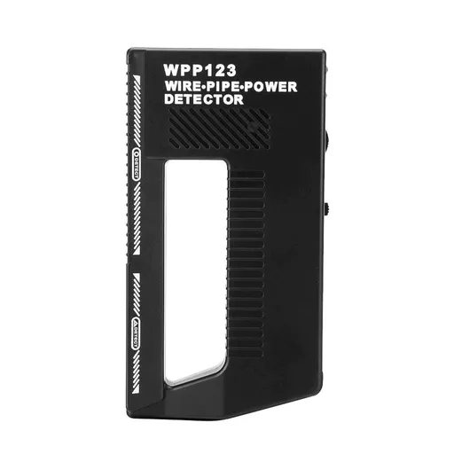Wire & Pipe Detector, Wall Safety Scanner, High Sensitivity Power Line Finder, LED and Sound Alert Tool, Portable Detector to Locate Live AC Wires and Metal Pipes Inside Walls,Black