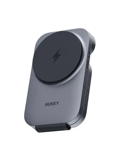3-in-1 Multi-Device Wireless Charger Fast Charging Foldable Design Black