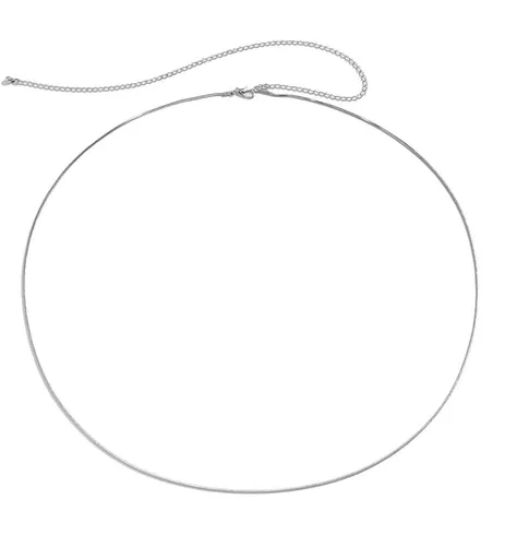 Snake Herringbone Body Chains Dainty Waist Chains for Women Girls Belly Body Adjustable Chains Jewelry Gift
