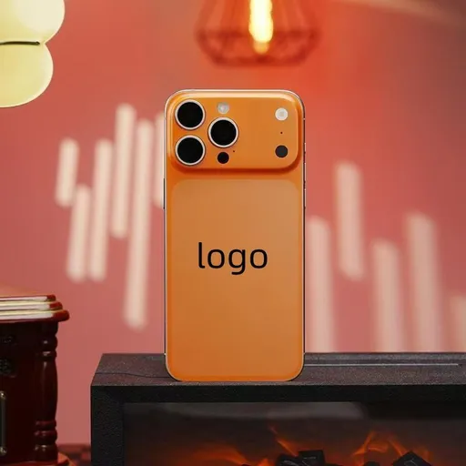 Yixi Frosted Back Film for iPhone 16 Pro Max Integrated back film [orange] 13pro becomes 17pro in seconds