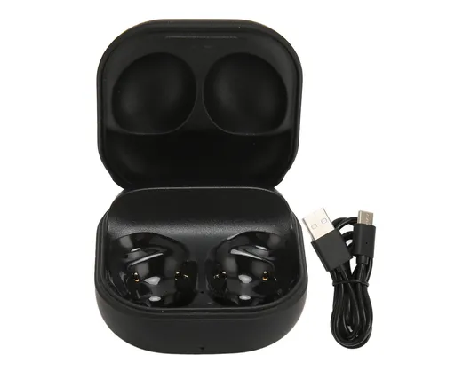Bluetooth Earbuds Charging Case 450mAh Replacement Wireless Charger for Galaxy Buds Pro SM R190 Black
