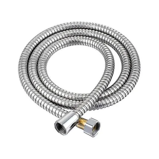 3 m shower hose, flexible expandable universal shower hose Explosion-proof, twist-free and corrosion-resistant stainless steel hose. , Chrome Finish