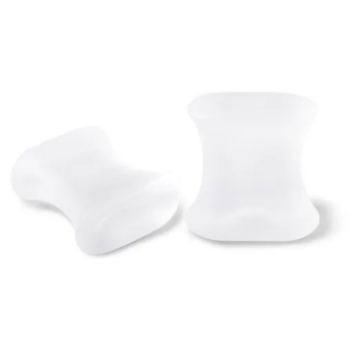 Gel Toe Spacers - Helps with Blisters, Rubbing & Overlapping Toes - Toe Separators For Women, Toe Spacers For Men4 Pack