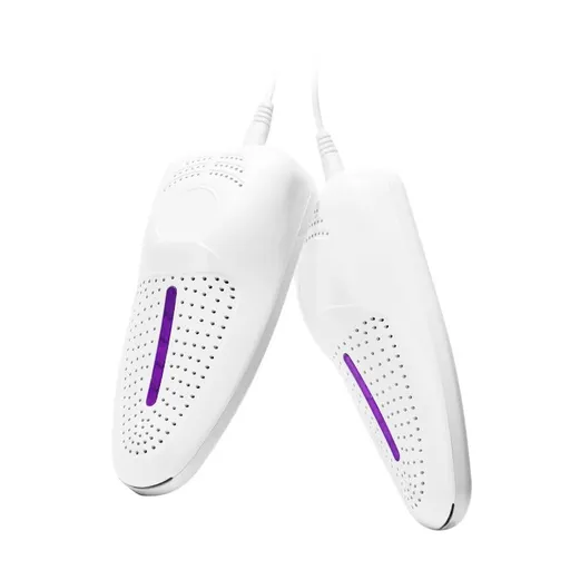 Portable electric shoe dryer, timed quick drying and warming shoe dryer, Deodorization and dehumidification (white)