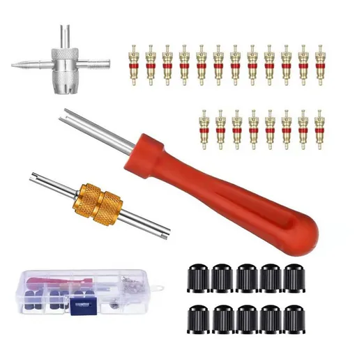 Valve Core Puller Repair Tool Kit, Double and Single Ended Valve Core Puller