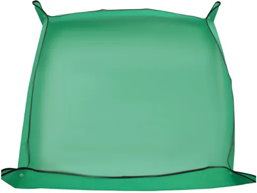 Repotting mat - 66cm x 66cm - waterproof - plant mat - garden mat - Green - Repotting plants on a plant mat - plastic - Waterproof repotting mat - Garden tools