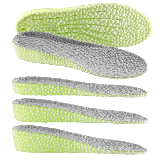 Height Increase Insoles Comfort Memory Foam Shoe Insoles for Men and Women,Plantar Fasciitis Foot Pain Relief 2 Pair