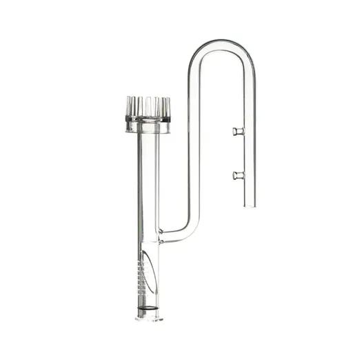 Aquarium Glass Inlet Outlet Pipe Fish Tank Filter Oil Film Remover Plant Holder - Oil removal inlet-16mm