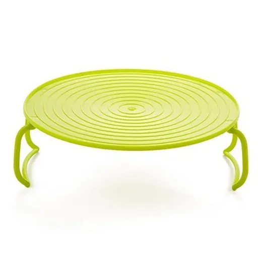 Multifunctional Double-Layer Microwave Oven Rack Microwave Stand Multifunctional Microwave Oven Heating Layered Steaming Tray Tray Double Layer Green ! 3-Green
