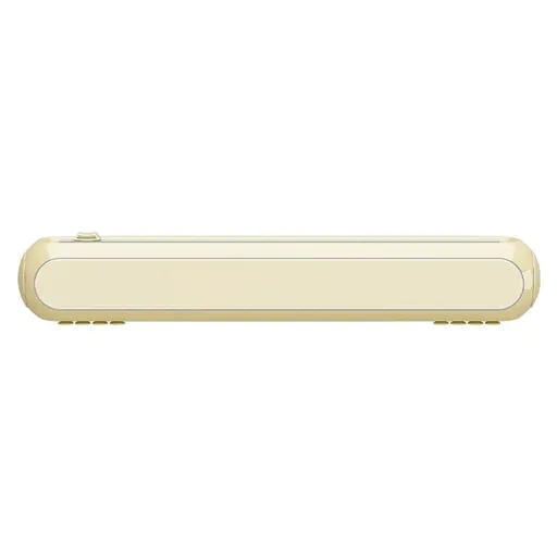 Adsorbable suction cup cling film cutter, magnetic suction refrigerator tin foil separator, sliding knife kitchen cutting box（custard）