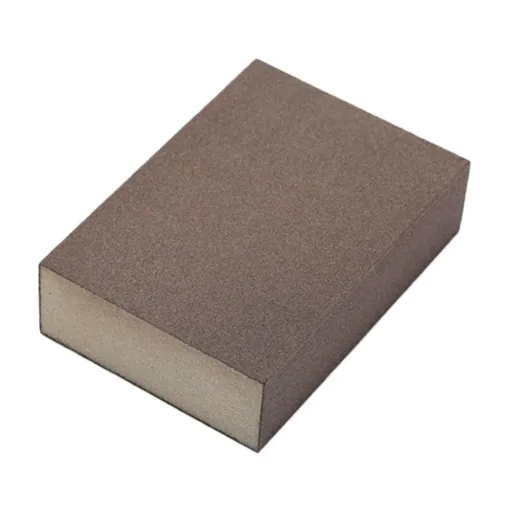 Woodworking Furniture Sponge Sand Block 60-80# , 1*Sponge Sand Block Sanding Sponge Sanding Assortment Washable and Reusable Sanding Polishing Sponge Wear Ultrafine Furniture Use One Size A