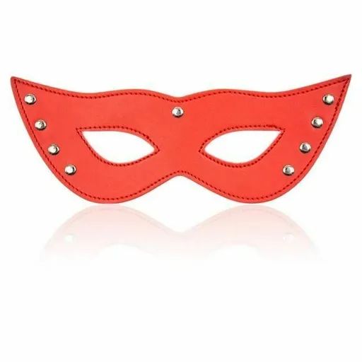 House Of Dasein Black Red Cosplay Bondage Mask Fetish Restraints - Red
