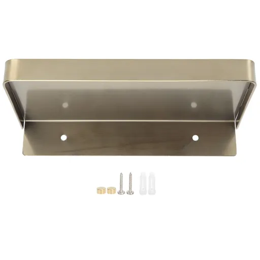 Bathroom Phone Holder Wall Mounted Thick Phone Storage Shelf Toilet Accessory 185x90mmGolden