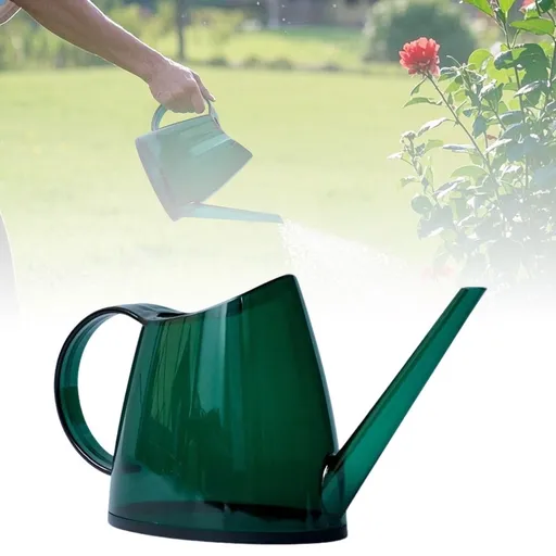 1.4L Capacity Watering Can with Long Spout, Outdoor & Indoor Watering Pot with Comfortable Handle and Detachable Sprinkler Head, for Garden, House & Succulents