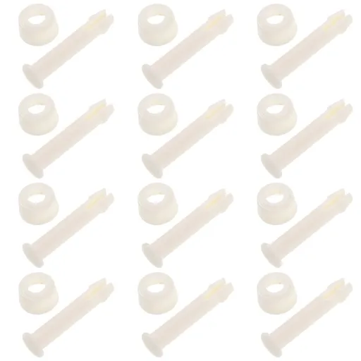 12 Pcs Pool Vacuum Locking Pin Tool Swimming Cleaner Pools White