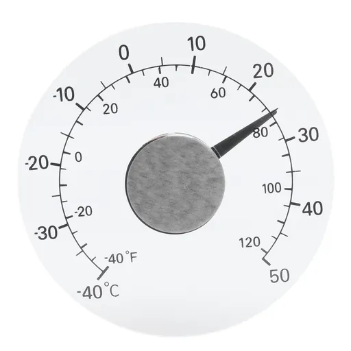 Outdoor Thermometer Adhesive Transparent Waterproof Door Window Temperature Meter for Farm Home
