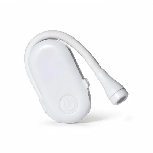 Mini LED Book Light for Reading in Bed 3 Colors Adjustable Brightness, USB Rechargeable Reading Lamp, Portable Clip on Light