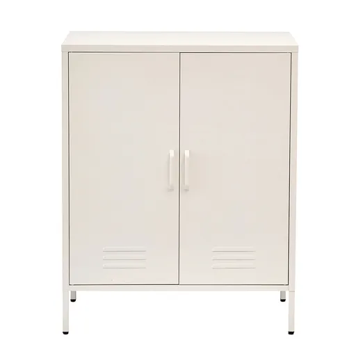 Artiss Buffet Sideboard Metal Cabinet - SWEETHEART White