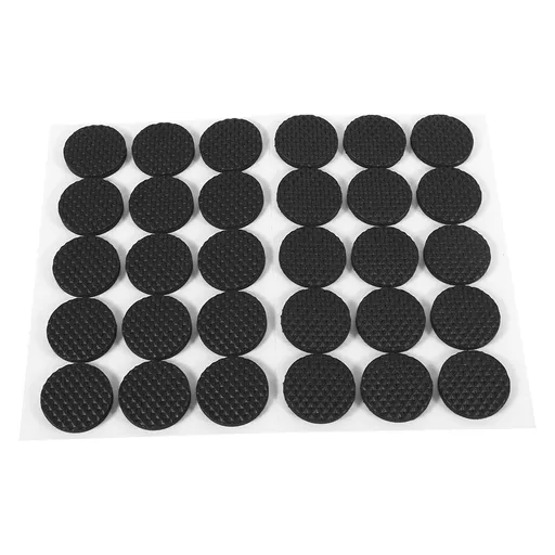 30pcs 1-Inch Non-Slip Furniture Pads, Surface Grip Adhesive Foam Furniture Grippers Rubber Floor Protectors, Non Skid Sofa Table