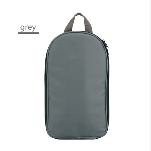 Portable Kitchen Utensil Storage Bag - Lightweight Organizer for Camping and Outdoor Cooking, Gray
