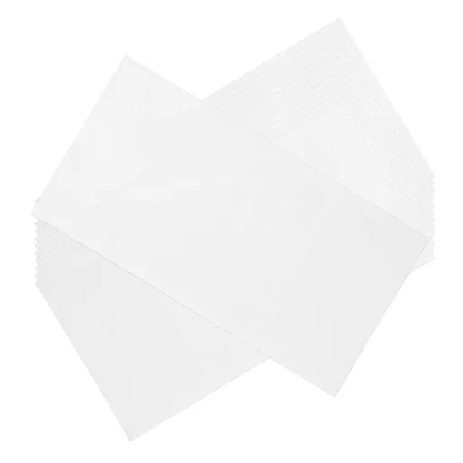 100-Pack Transparent Double-Sided Adhesive Tape Stickers, 3.3 x 3.3 x 0.1 cm, Clear Tape for Crafts, Office, and Projects
