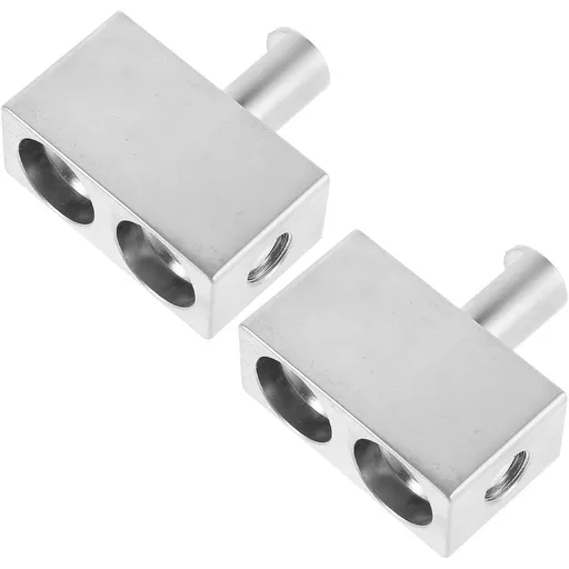 2pcs Car Audio Amp Input Connector Adapter for High Power Systems