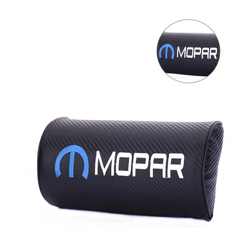 Car Headrest Pillow Carbon Fiber Pattern Ford M change Semi-circular head restraint