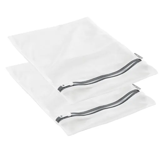 8 Pairs Laundry Mesh Net Washing Bag for Clothes bra Lingerie Socks Underwear, Thickened Fine Mesh Zippered Laundry, Grey, 30.5 x 38.1 cm