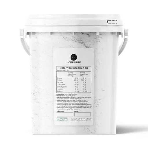 Orku 600g L-Citrulline Powder Tub - Pure Unflavoured Food Grade Amino Acid