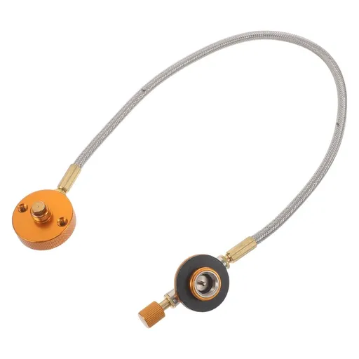Outdoor Camping Propane Regulator Hose with Leak-Resistant Seal for Safe Gas Grill Connection