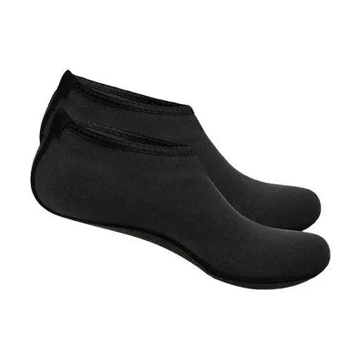 Unisex Water Shoes Slip On Aqua Socks Swim Surf Diving Yoga Exercise Reef Shoes - Black-M