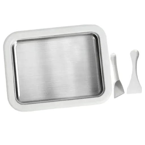 Ice Cream Roll Maker Rolled Ice Cream Machine, Sweet Spot Pan, Instant Cold Plate, Ideal for Making Rolled Ice Cream Soft Serve Slushies Frozen Yogurt Sorbet and Gelato