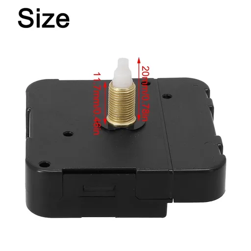 Diy Quartz Clock Movement Movemen Mechanism Spindle 8-31Mm Repair Kit Multi-Size 17Mm 17 mm