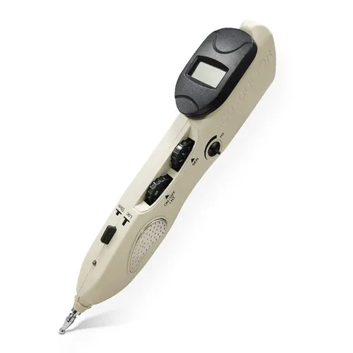 Acupuncture Pen Automatic Acupoint Detection Rechargeable 10 Intensity Levels Pain Relief Therapy Device