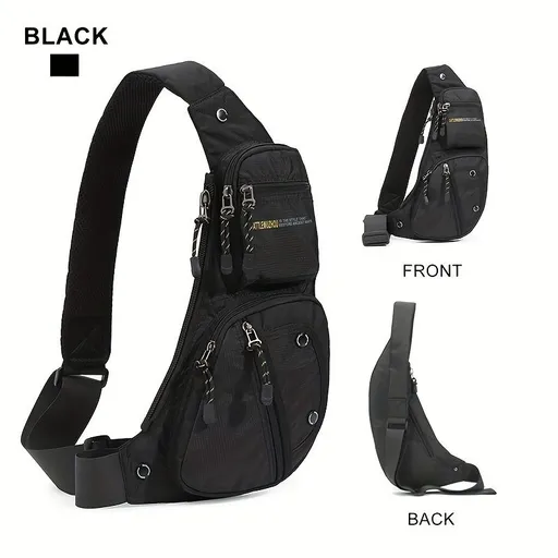 Black Cross-Body Sling Backpack Travel Backpack Grey Backpack Blue Backpack Black