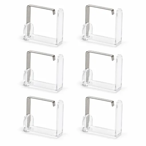6x Table Cloth Holders Clips Desk Cover Clamp