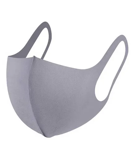 SUMMER Reusable Breathable Face Mask Mouth Mask Anti Dust Haze Protective in Grey