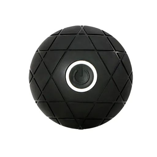 USB Rechargeable Vibration Massage Ball, Portable Fascia Ball with 3 Speed Modes for Muscle Relaxation, Ergonomic Design for Fitness and Yoga
