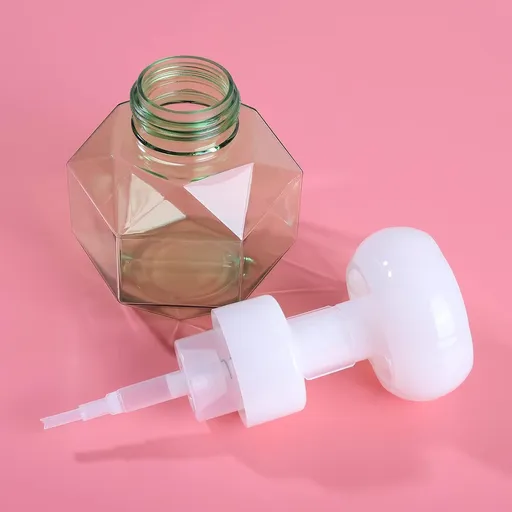 6PCS Foaming Soap Dispenser,10oz Flower Foaming Bottle Empty Foam Liquid Hand Soap Containers BPA Free Plastic Press Bottles