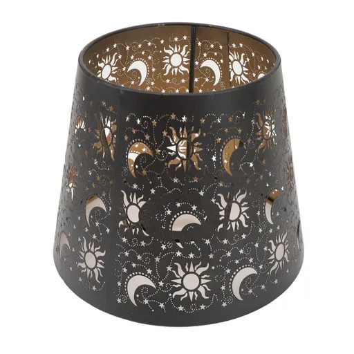 Shadow Metal Lamp Shade E27 E26 Clip On Lamp Shade Table Hollow Out Iron Lampshade for Table Lamp Floor Light