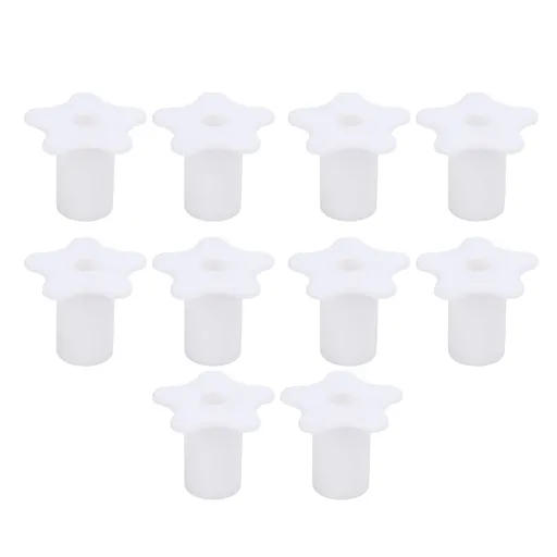 Satellite Cable Wall Grommet Silicone Satellite Cable Routing Kit for 5/8inch 16mm Antenna Cable White