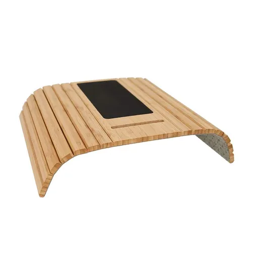 Sofa Arm Tray Table for Couch Flexible/Foldable Sofa Tray Rotating Phone Holder Couch Arm Table Perfect