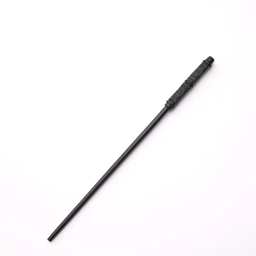 Professor Themed Magic Wand, Sturdy Metal Support Frame, Holiday Party Supply, Style 8, Red Gold Stamping Ribbon Gift Box
