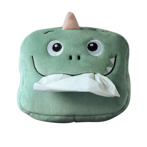Creative Car Tissue Paper Box,Cute Cartoon Multifunctional Tissue Cover Paper Holder Car Napkin Paper Organizer Hanging Tissue