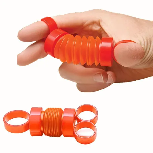 Finger Toys, Stocking Stuffer Pack of 10 Finger Fidgets for Men, Women, and Young Adults, and Exerciser Sensory Toy