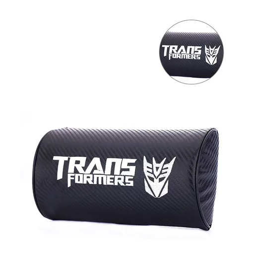 Car Headrest Pillow Carbon Fiber Pattern King Kong the villain Semi-circular head restraint