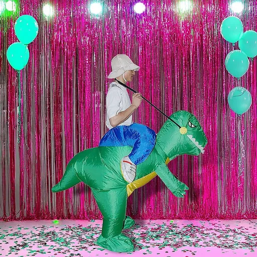 DINO Fancy Dress Inflatable Suit -Fan Operated Costume